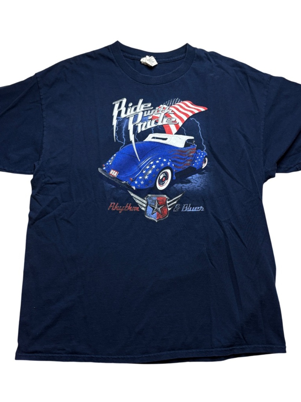 Ride with pride tee